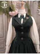 Miss Point Rose Doll Velvet Vest(Reservation/Full Payment Without Shipping)